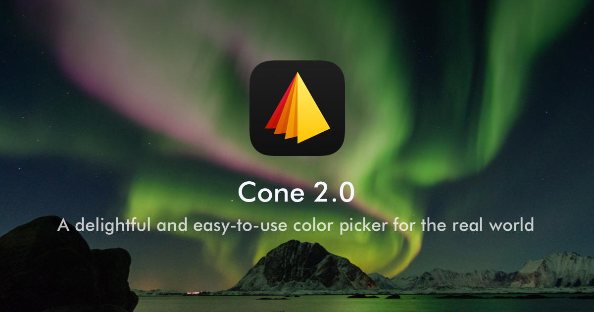 Cone - Color Picker and Pantone Matching